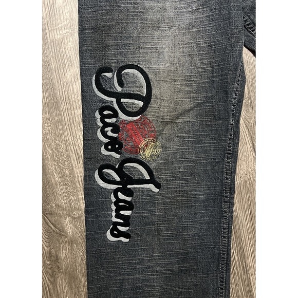 Paco Jeans Vintage 90s Dark Wash Loose Fit Baggy‎ Skater Y2K Jeans Size 32x30 - Picture 1 of 16